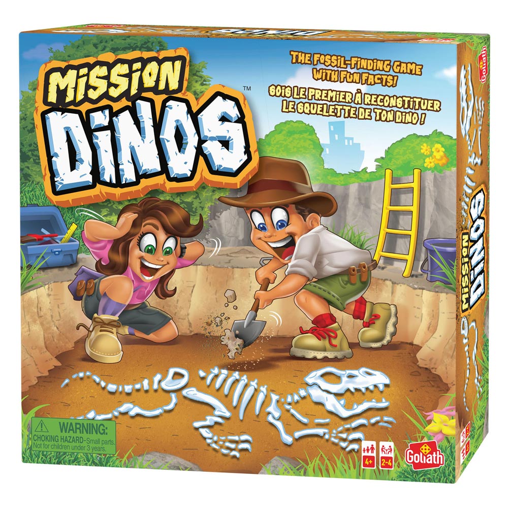 Goliath Dig em Up Dino's Kinderbordspel