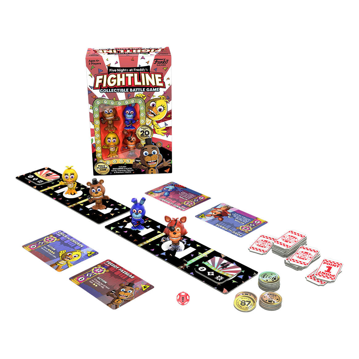 Funko pop! spel funko five nights at freddy's fightline première