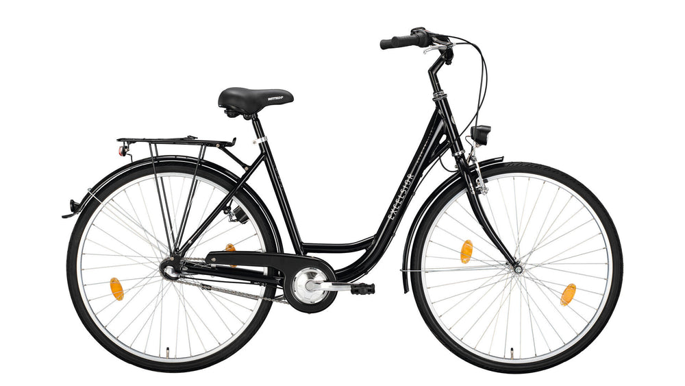 Excelsior stadsfiets road cruiser alu mod. 24 bike excel.road cruiser 28 51 low entry 3sp black