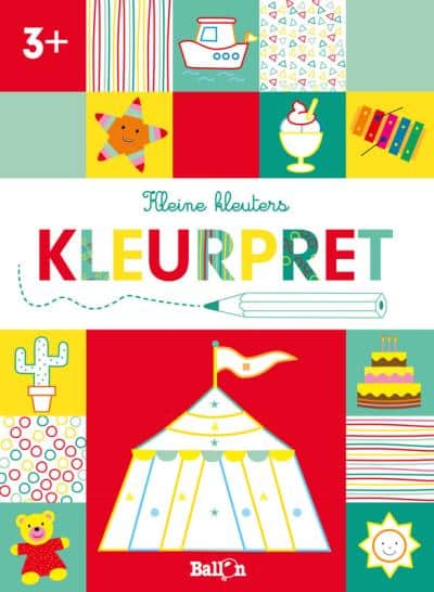 Ballon kleine kleuters kleurpret 3+
