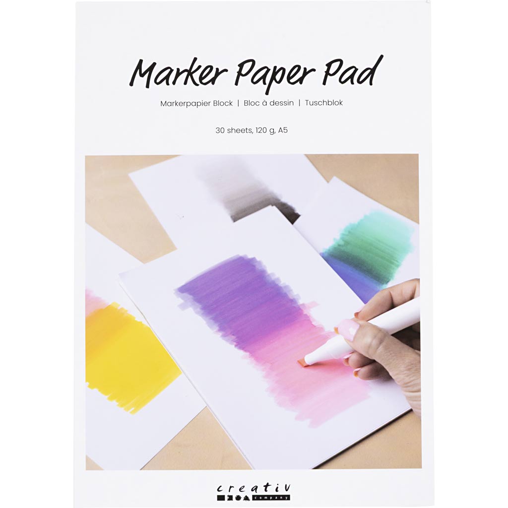 Creatief bedrijf papierblok voor stiften