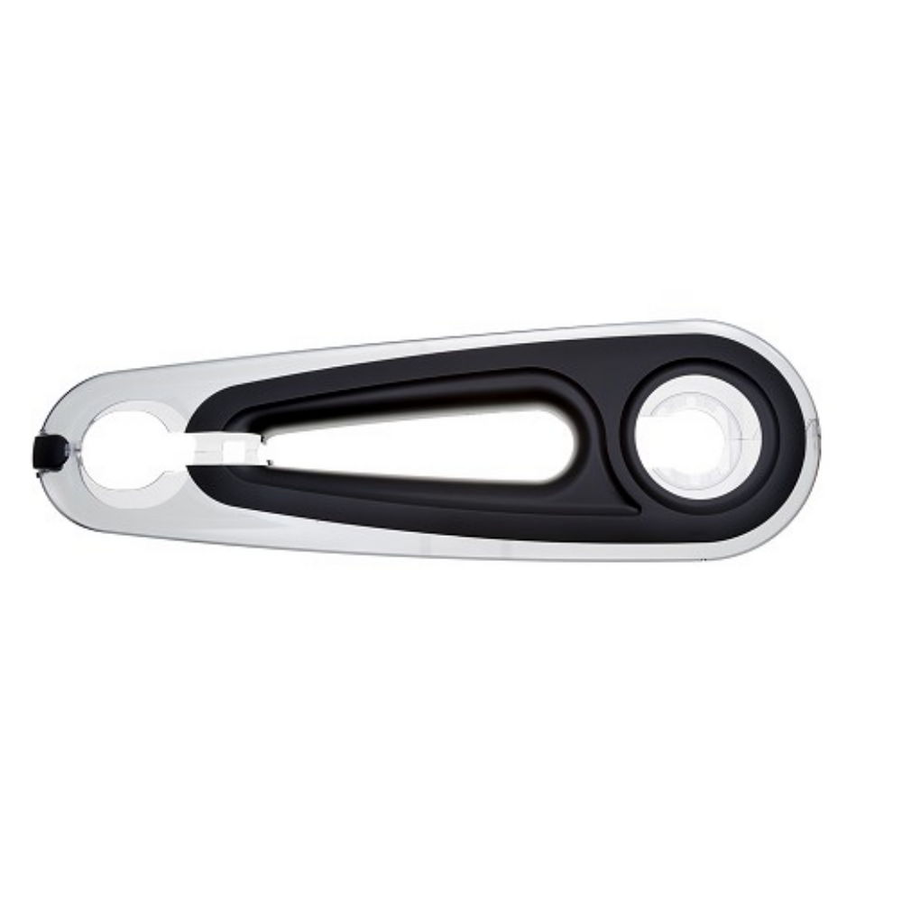 kettingkast 28 inch multi-open 63,5 x 19,5 cm smoke zwart