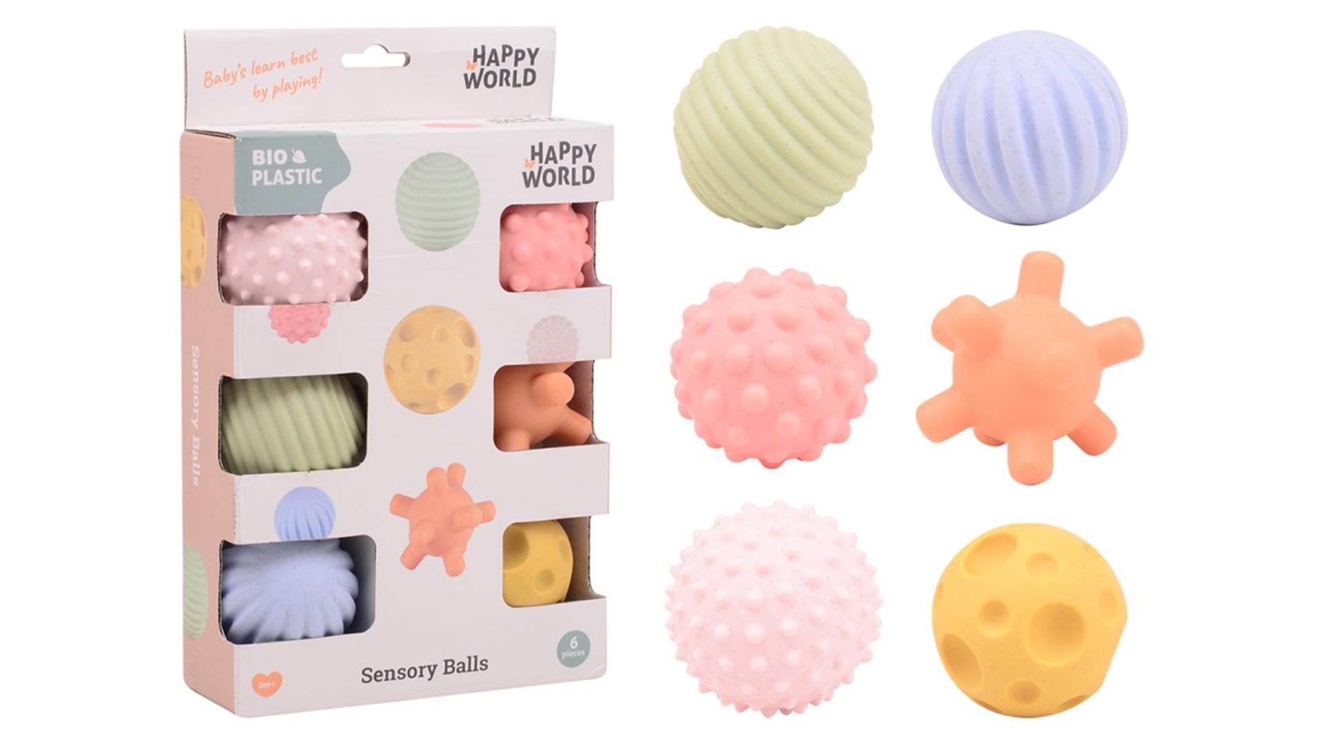 Johntoy Happy World Bio Motoriek en Zintuigballen