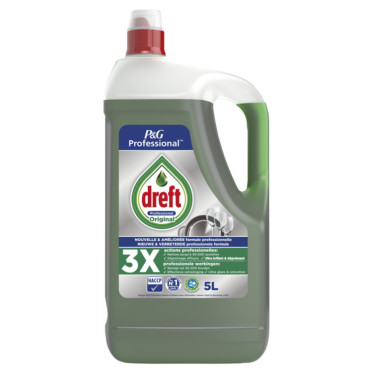 Dreft 1069324 - prof original afwas 5l | 2 stuks