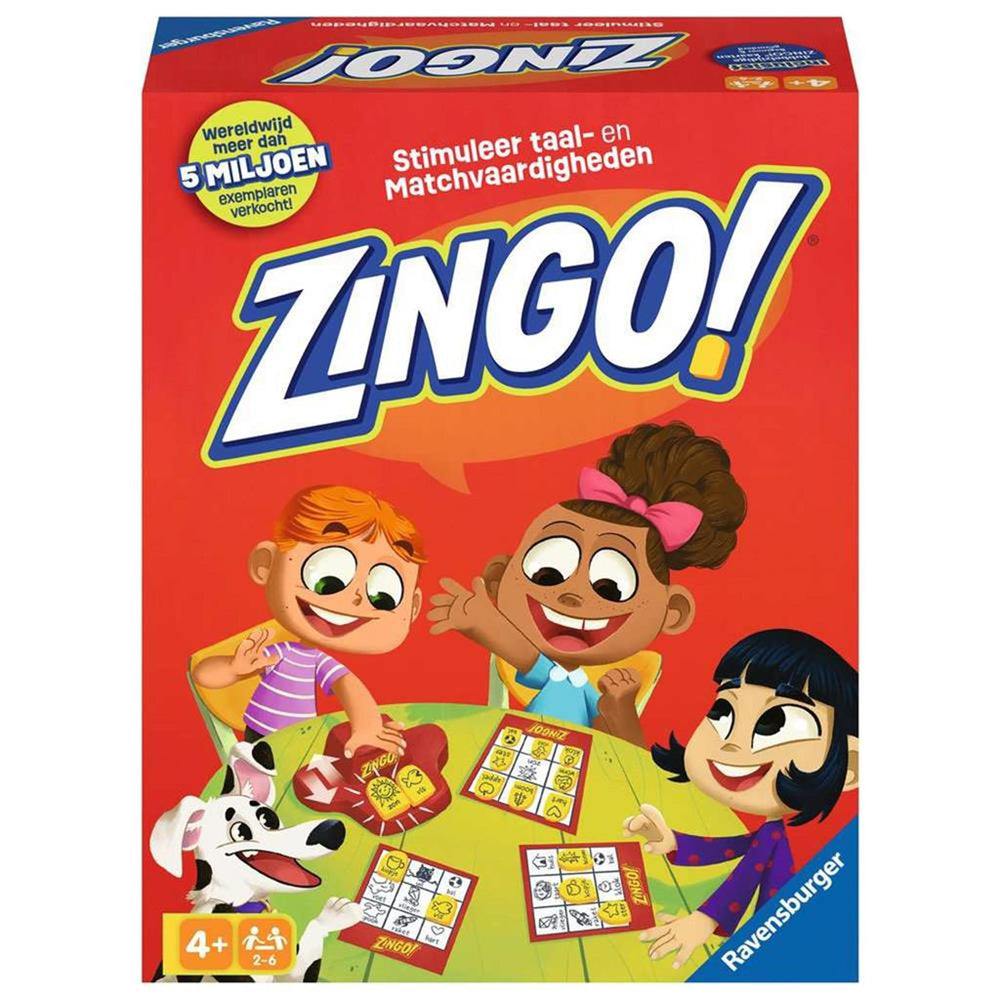 Ravensburger Zingo - a variation of Bingo