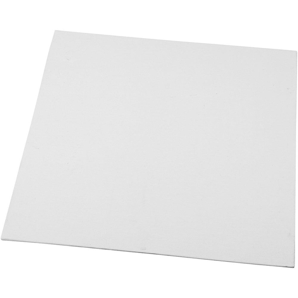 Canvas paneel, afm 30x30 cm, dikte 3 mm, 280 gr, wit, 1 stuk