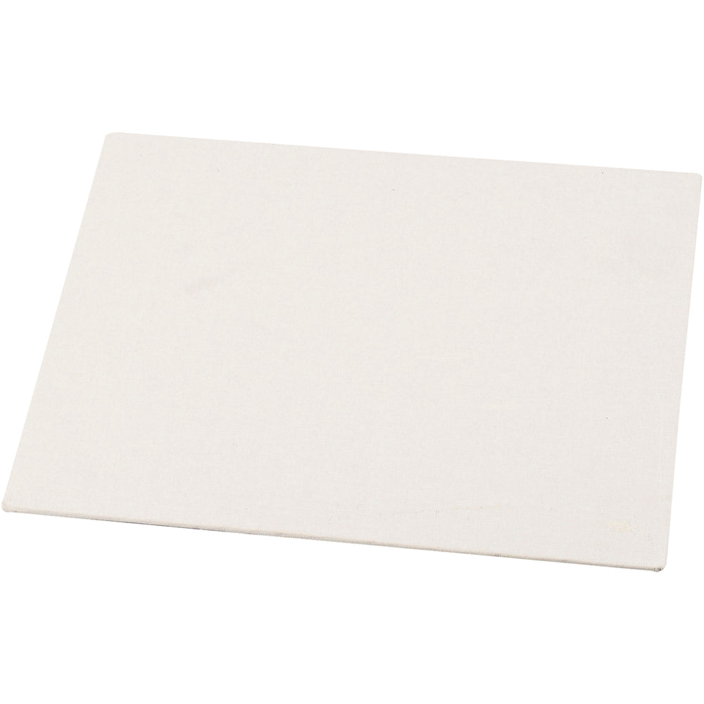 Canvas paneel, a4, afm 21x29,7 cm, dikte 3 mm, 280 gr, wit, 1 stuk