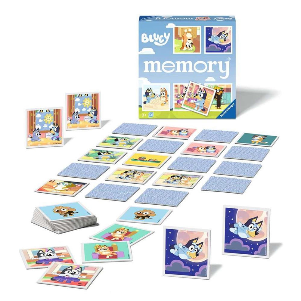 Ravensburger memory Bluey memory Bluey