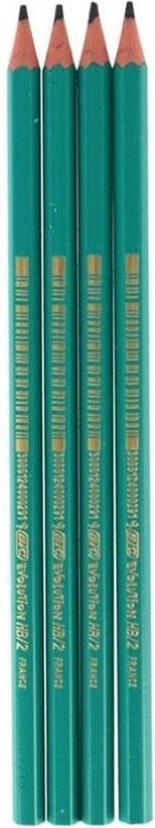 Bic conté potlood ecolutions evolution blister van 4 stuks