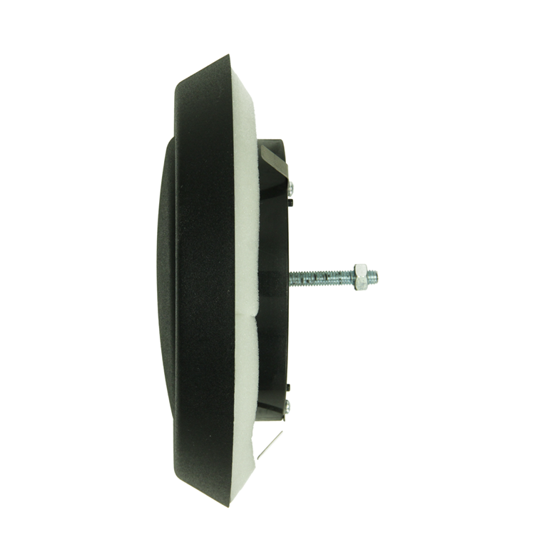 Renson 1068945 - inbouw afzuigventiel pvc 736 (dia 125) str 9005 (zwart) | 2 stuks