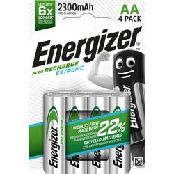 Oplaadbare batterijen energizer extreme 1,2v aa