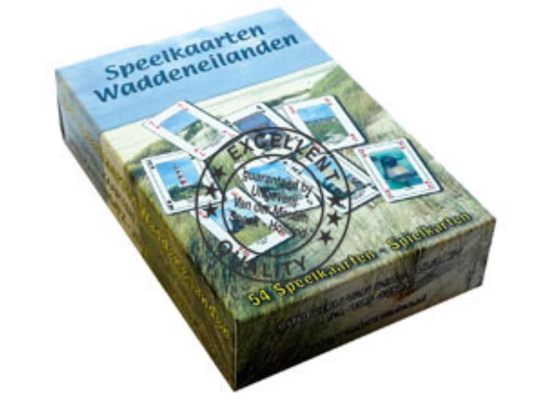Speelkaarten waddeneilanden 54 kaarten