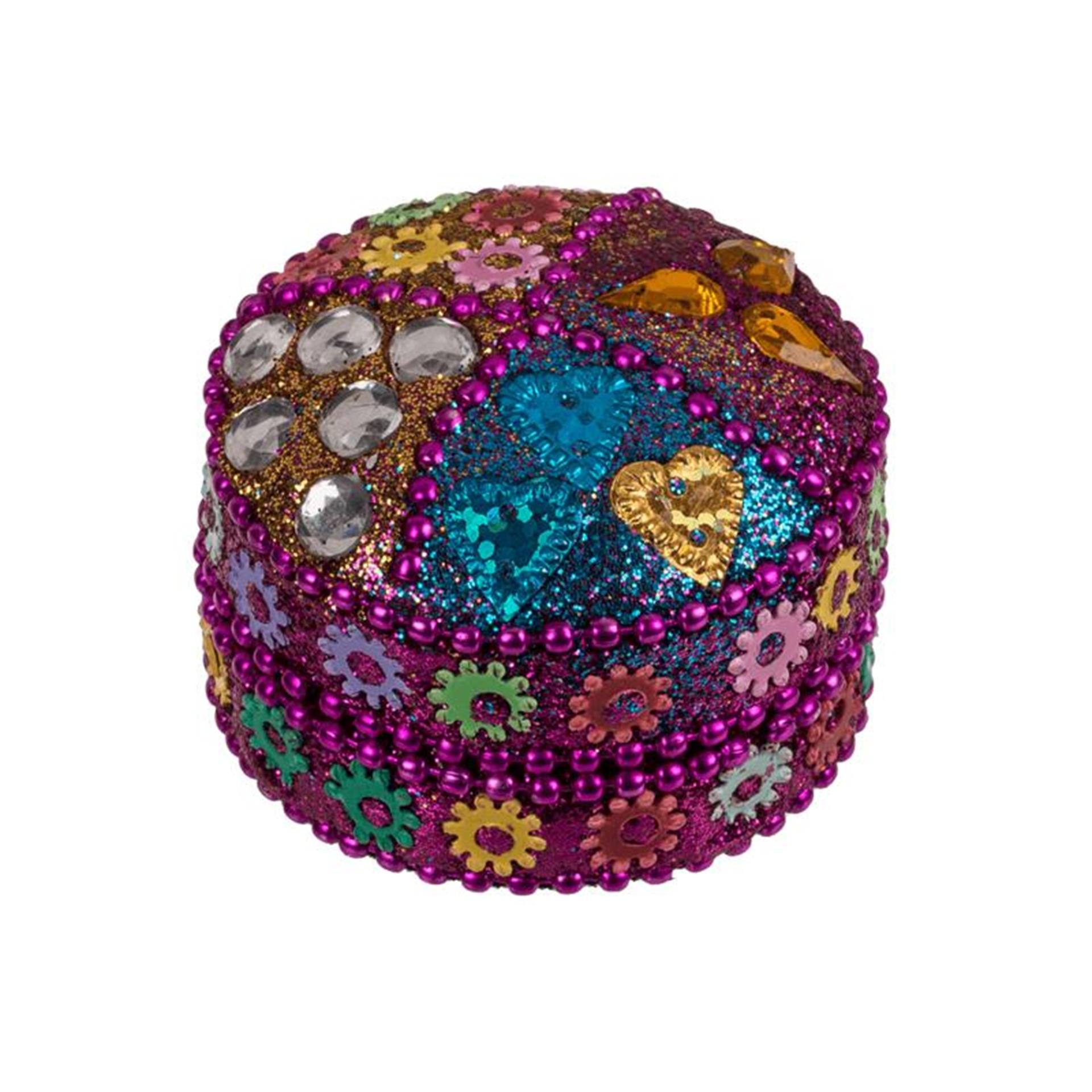 Out of the blue juwelendoosje oriental design ø4,5cm