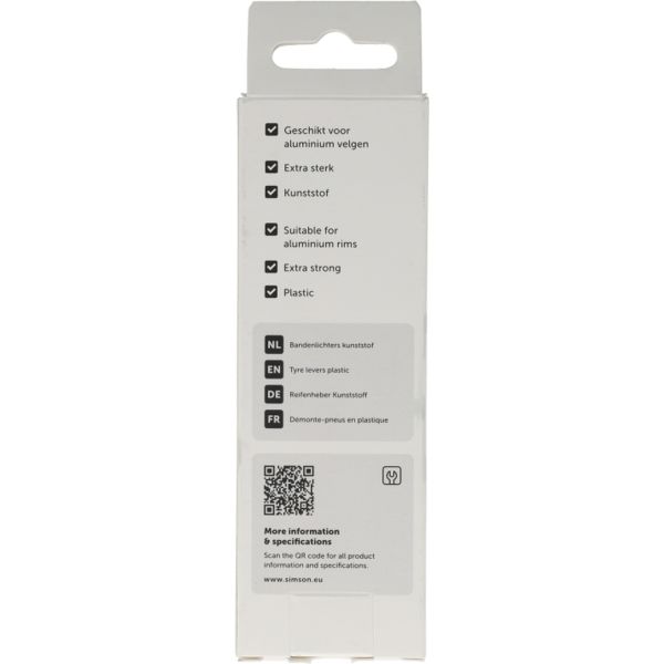 Simson bandafnemer extra strong kunststof (2st)