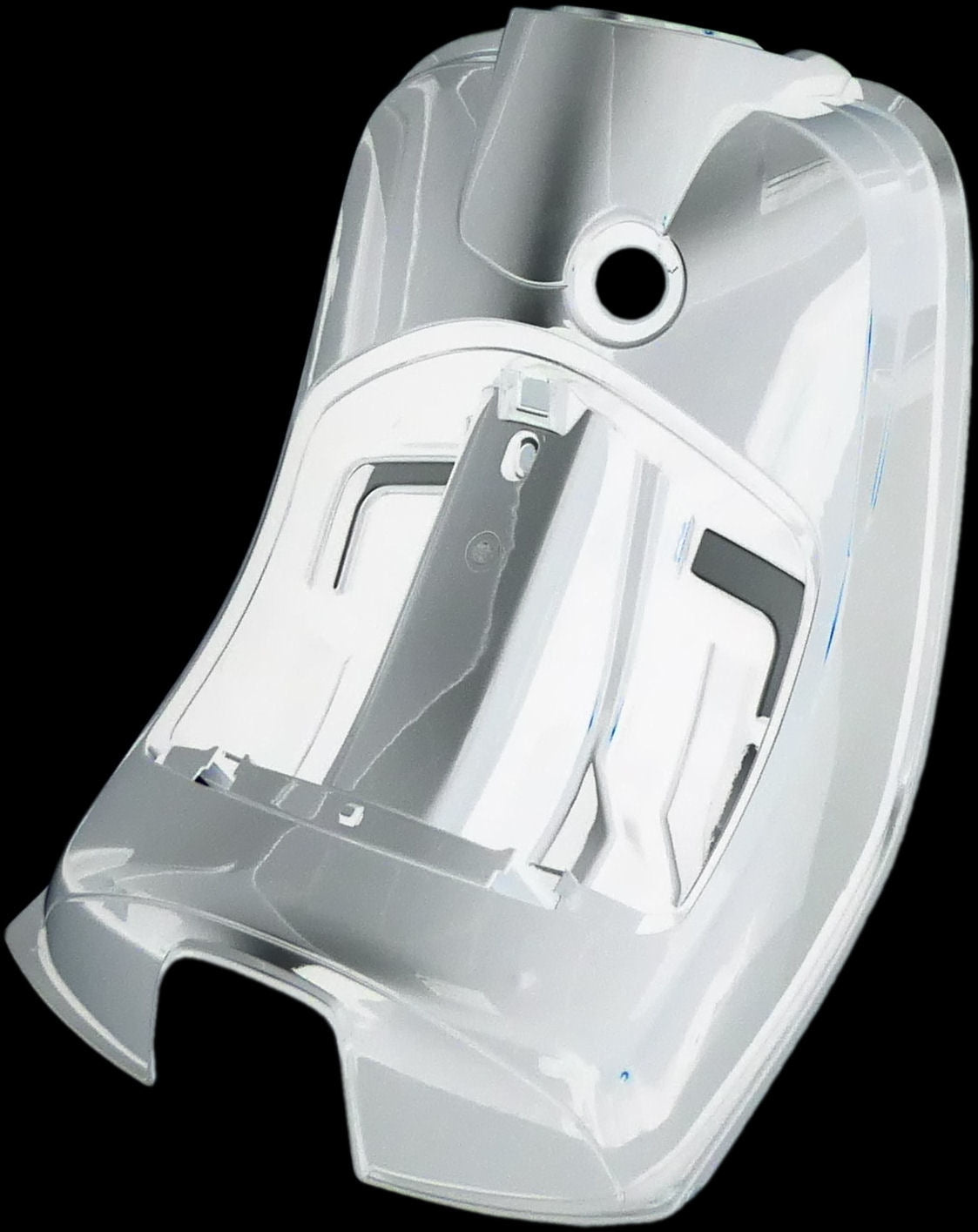 Edge binnenscherm+kap vespa lx wit glans (glad model)