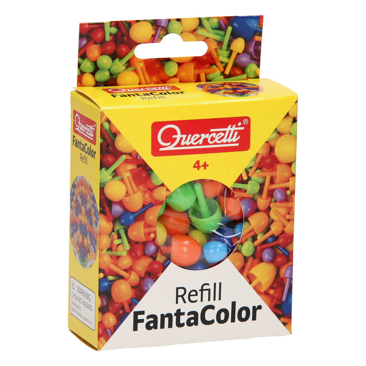 Quercetti insteekmozaïekspelden, 142st. gemengd