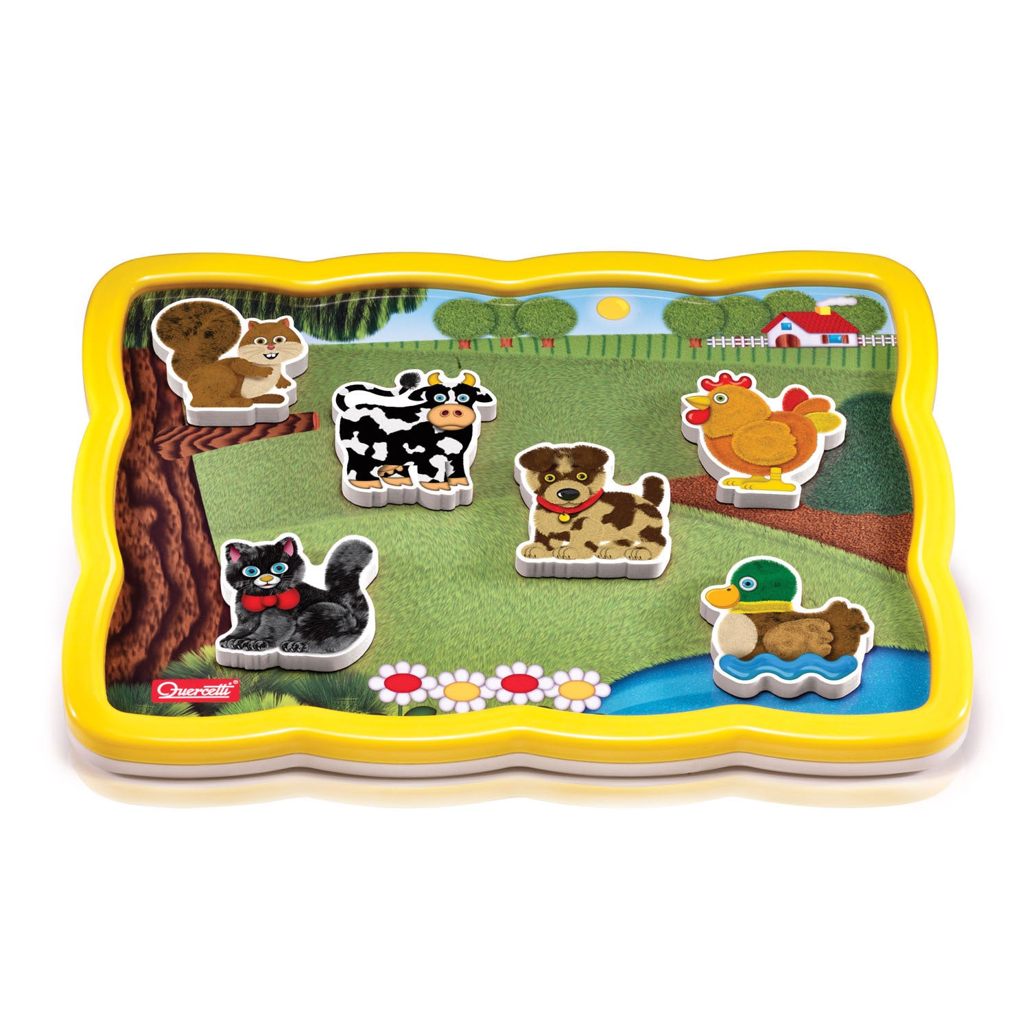 Quercetti slimme magneetpuzzelboerderij