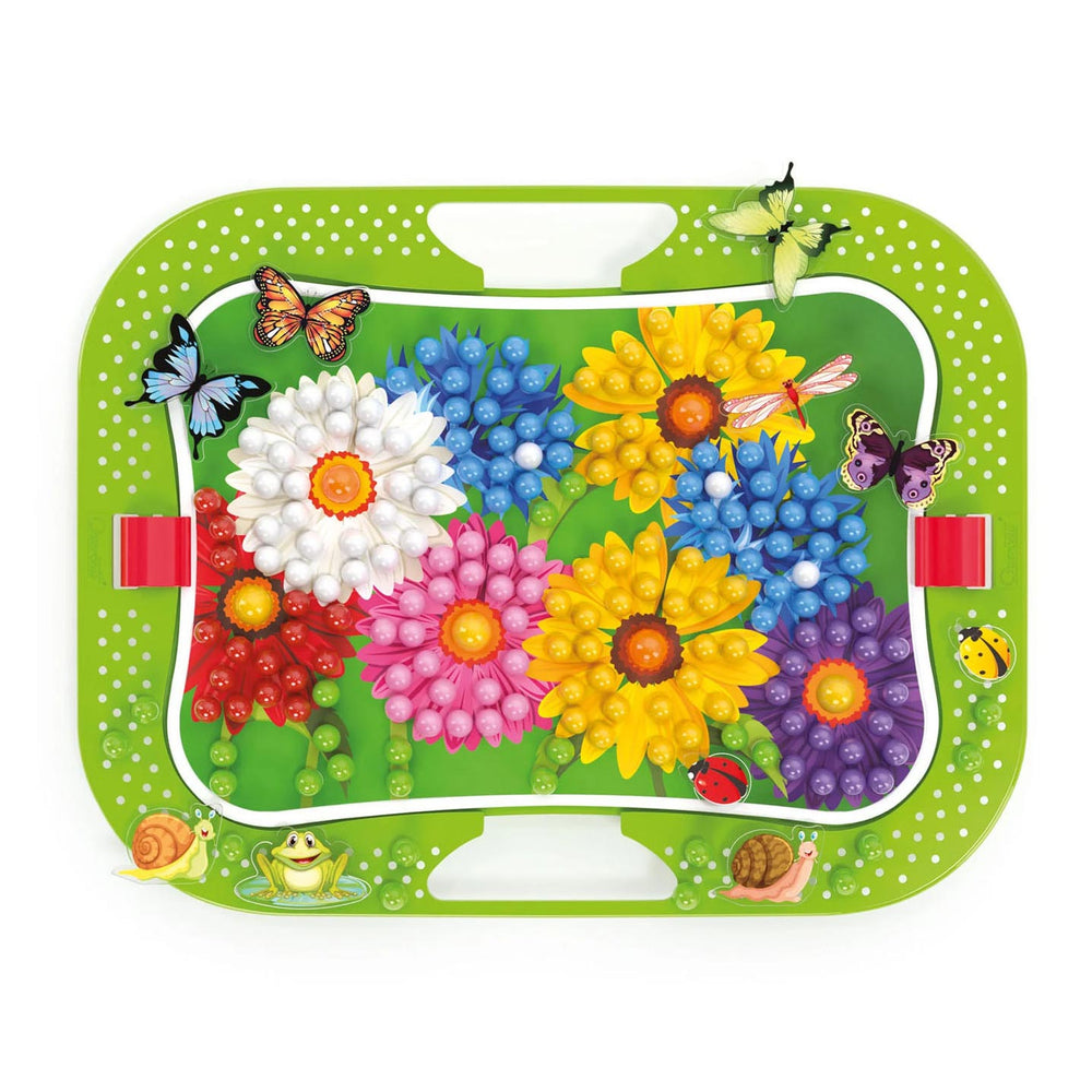 Quercetti Natuur Plezier Fun en Haringen Insteek Mozaïek, 316dlg.