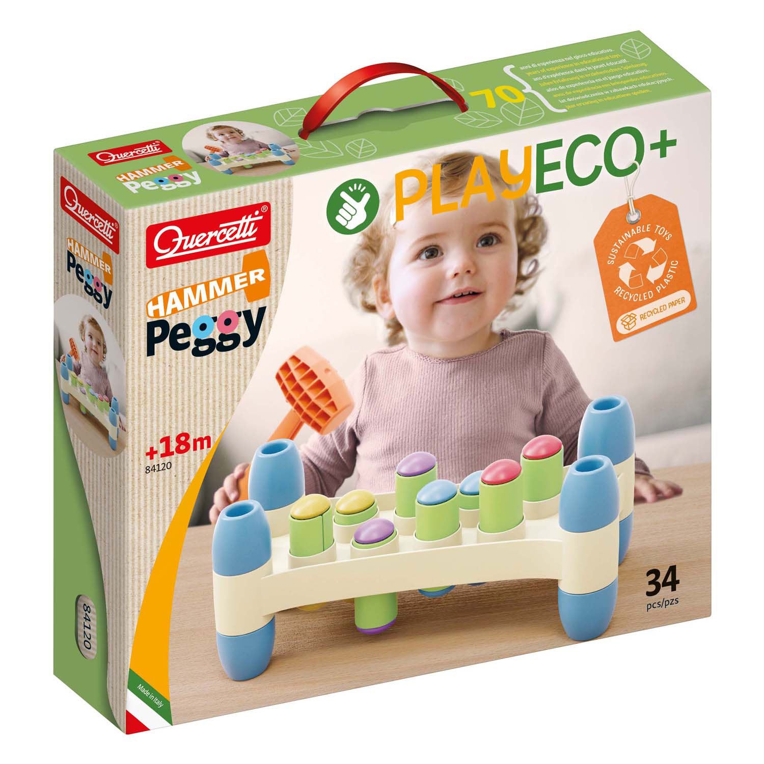 Quercetti play eco peggy hamerbank