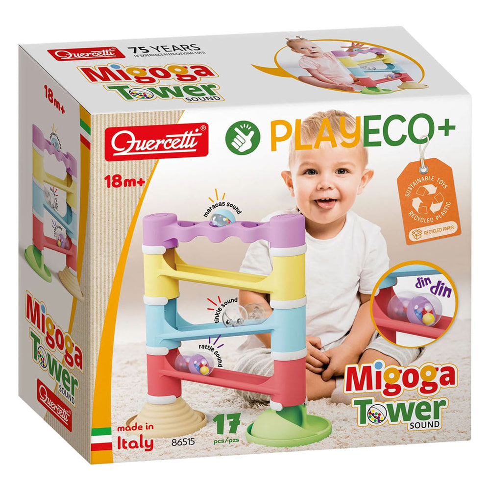 Quercetti playeco+ knikkerbaan migoga - 17dlg.