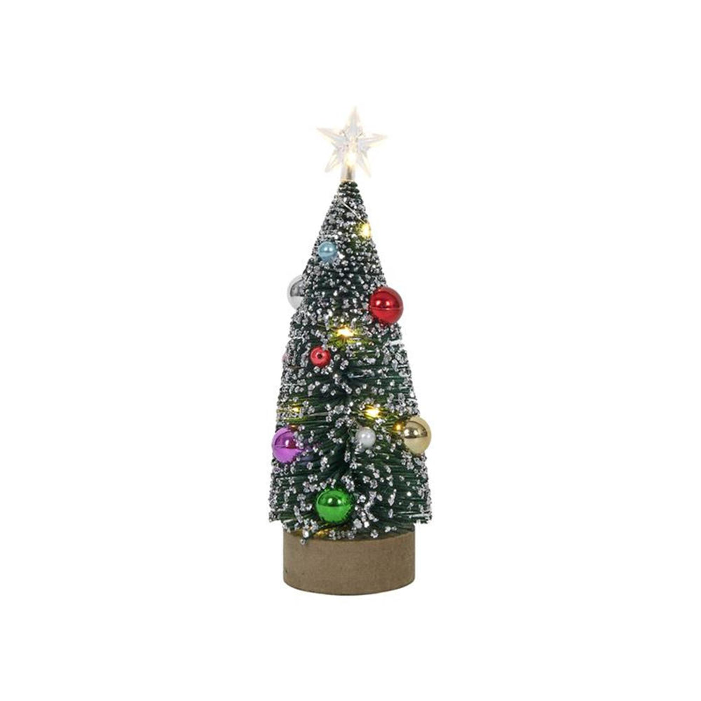 Svenska living kerstboom 10led 24cm op houten standaard