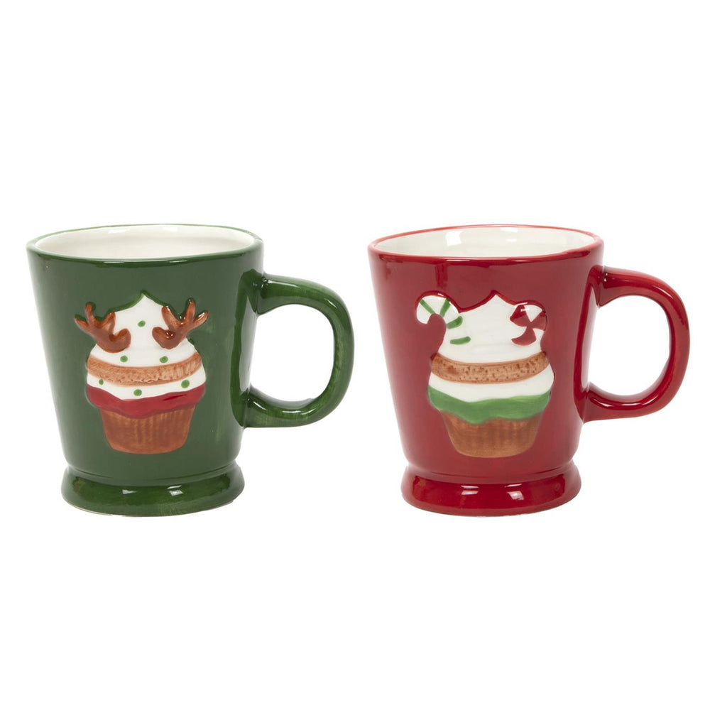 Svenska living kerstmok cupcake ø12,5x10cm