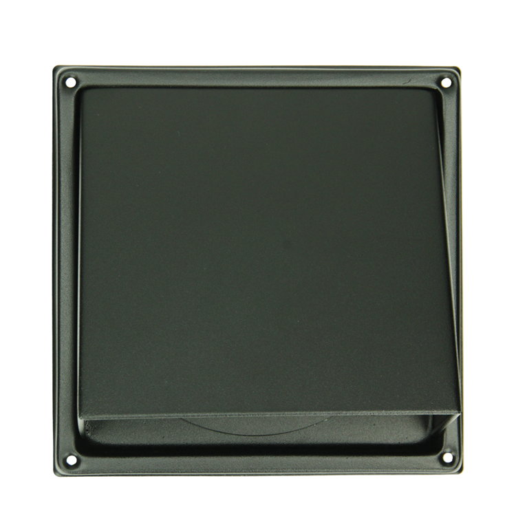 Renson 1066438 - zwart inox dampkaprooster type 641 ø150mm, opbouw | 2 stuks