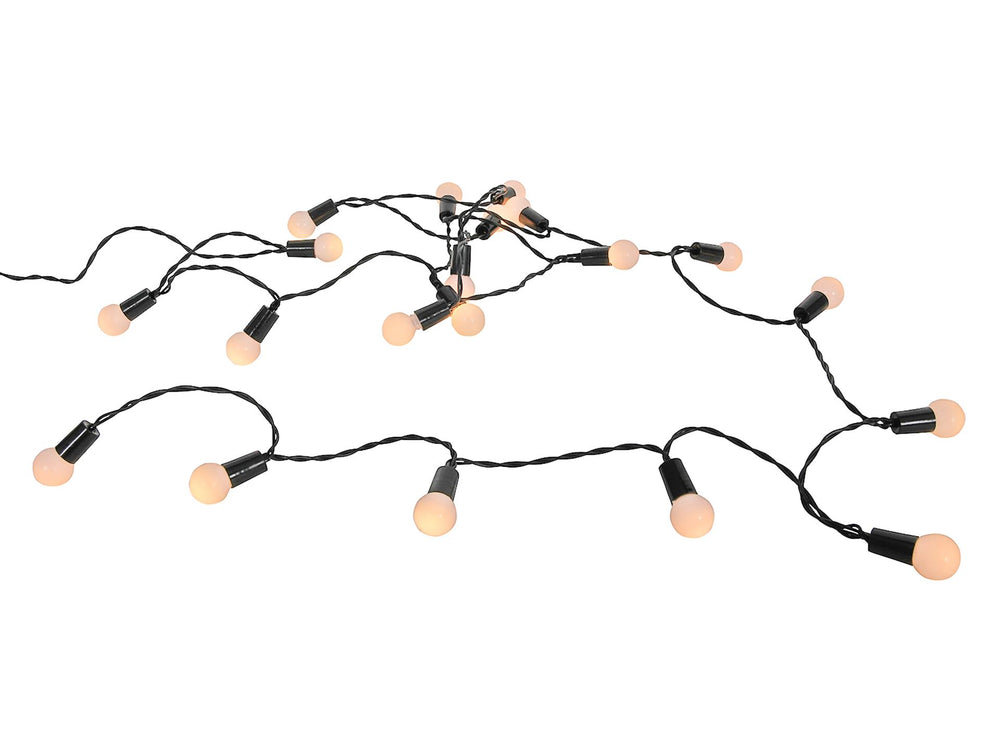 Svenska living bolverlichting 20 led warm-wit op batterij met timer 2 meter