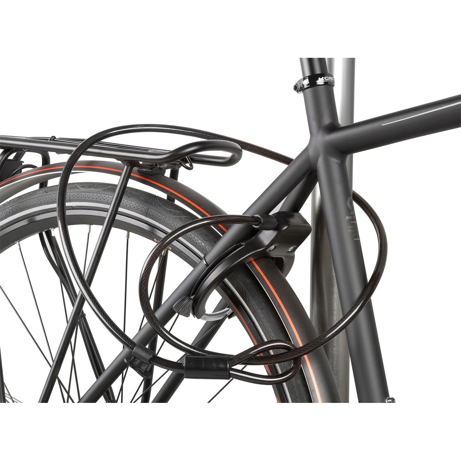 M-wave ringloop frame lock with cable