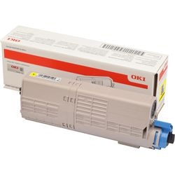 Tonercartridge oki c532 mc573 geel