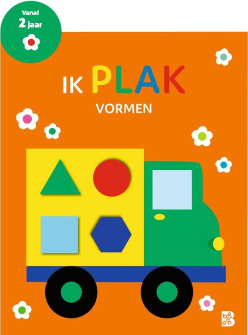 De ballon ballon ik plak vormen stickerboek
