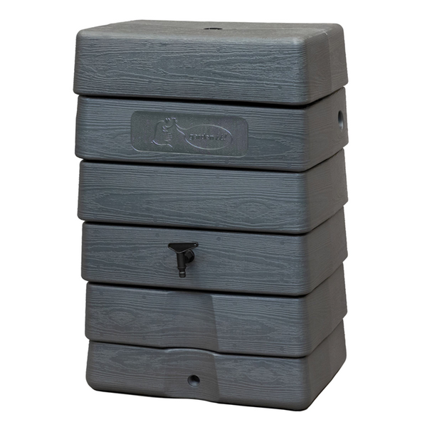 Harcostar 1066443 - regenton muurtank grijs 168l | 2 stuks