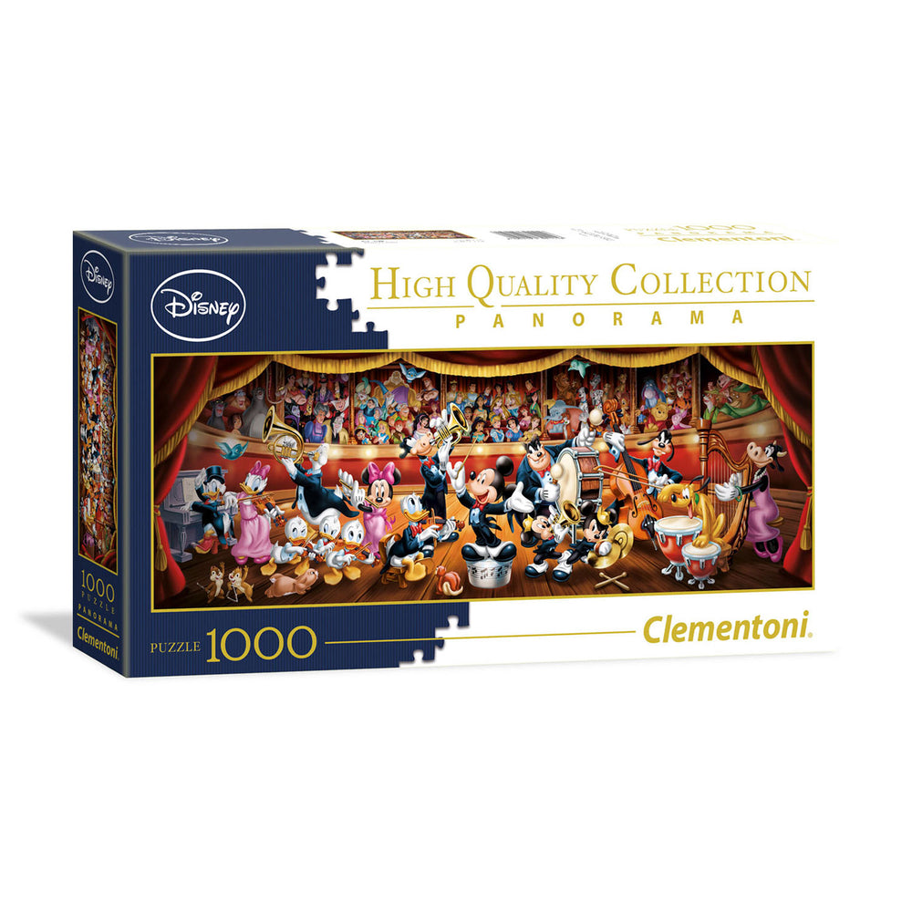 Clementoni Panoramapuzzel Disney Orkest, 1000st.