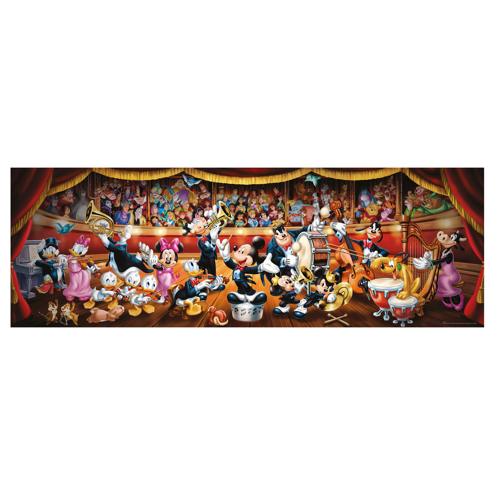 Clementoni Panoramapuzzel Disney Orkest, 1000st.