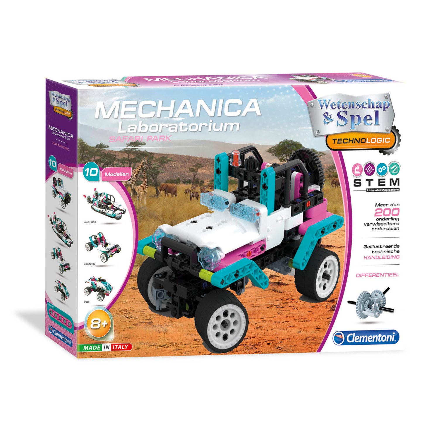 Clementoni Wetenschap Spel Mechanica - Safari Park