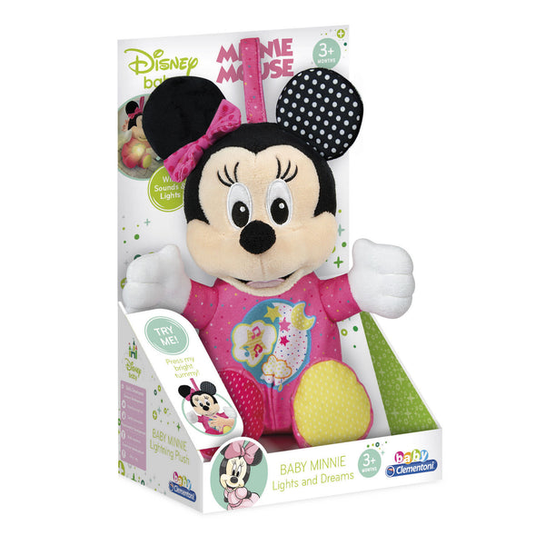 Clementoni Minnie Mouse Plush Toy with Music and Lights