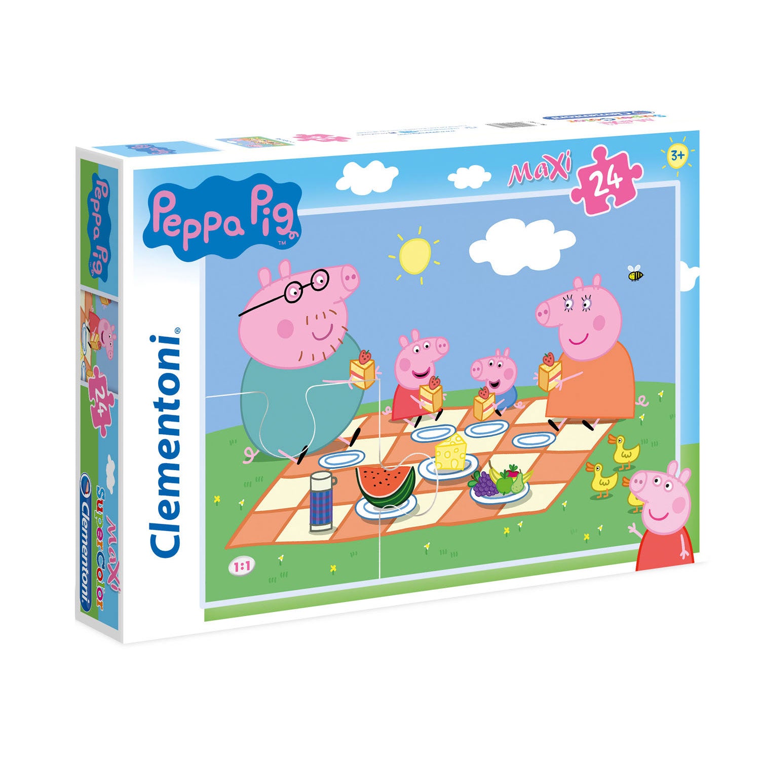 Clementoni Maxipuzzel Peppa Pig, 24e.