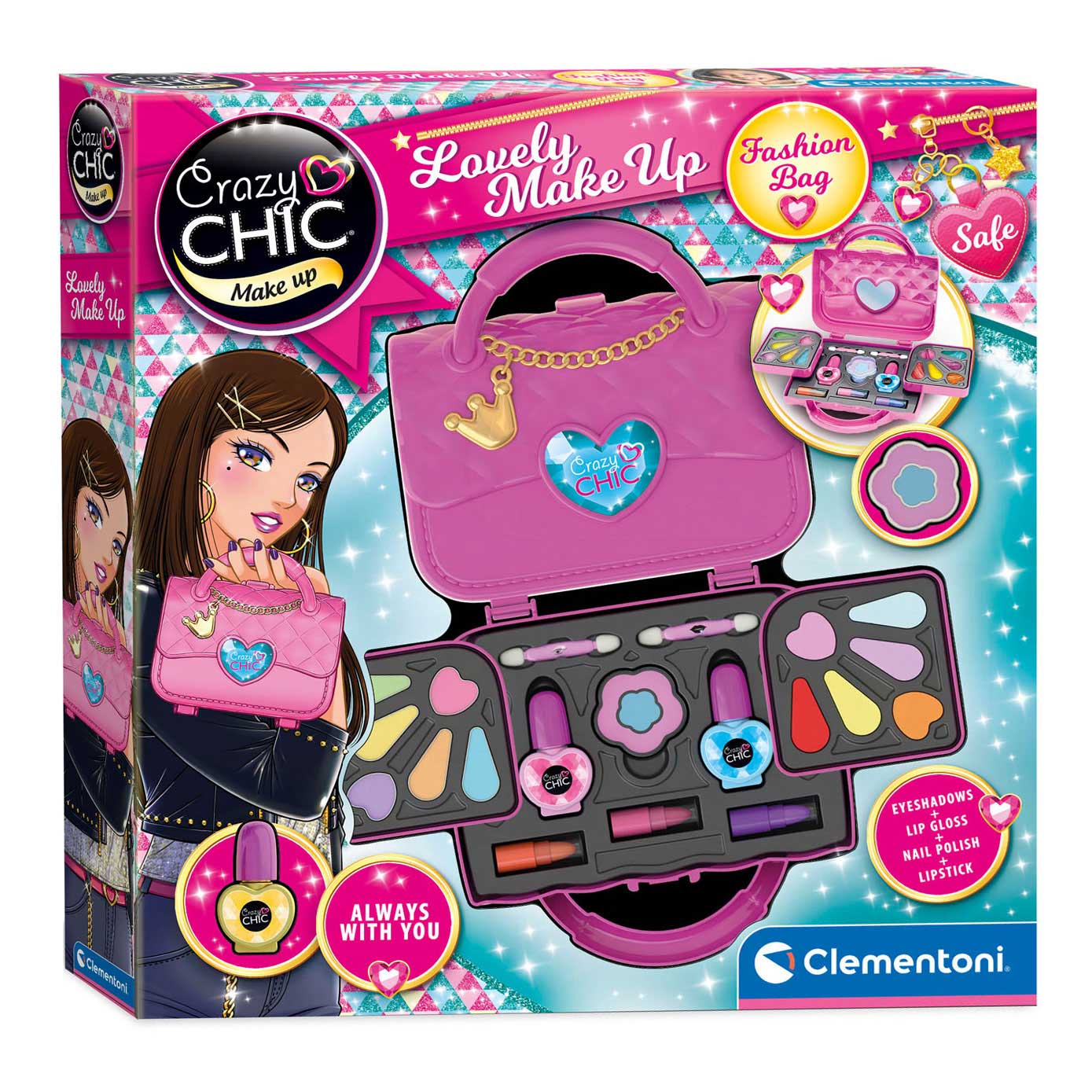 Clementoni Crazy Chic - Make-up tas