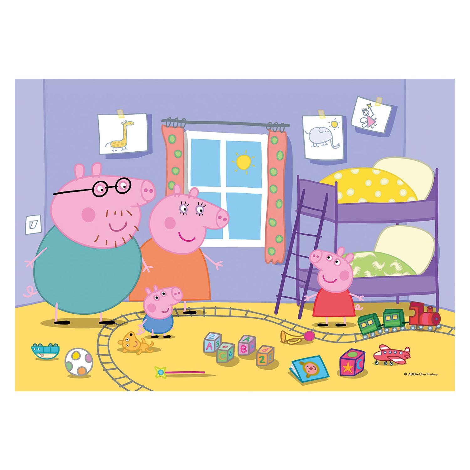 Clementoni puzzel peppa pig, 2x20st.