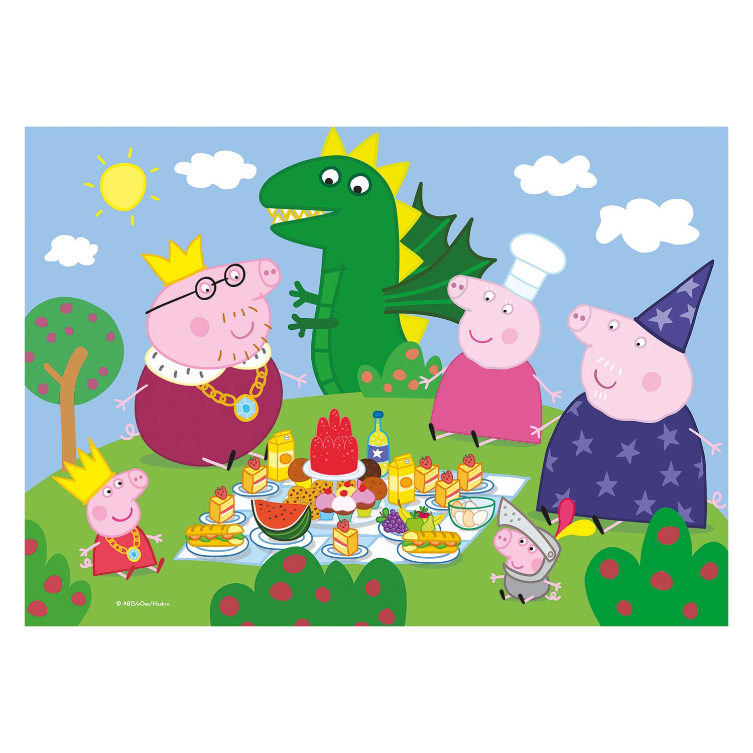 Clementoni puzzel peppa pig, 2x20st.