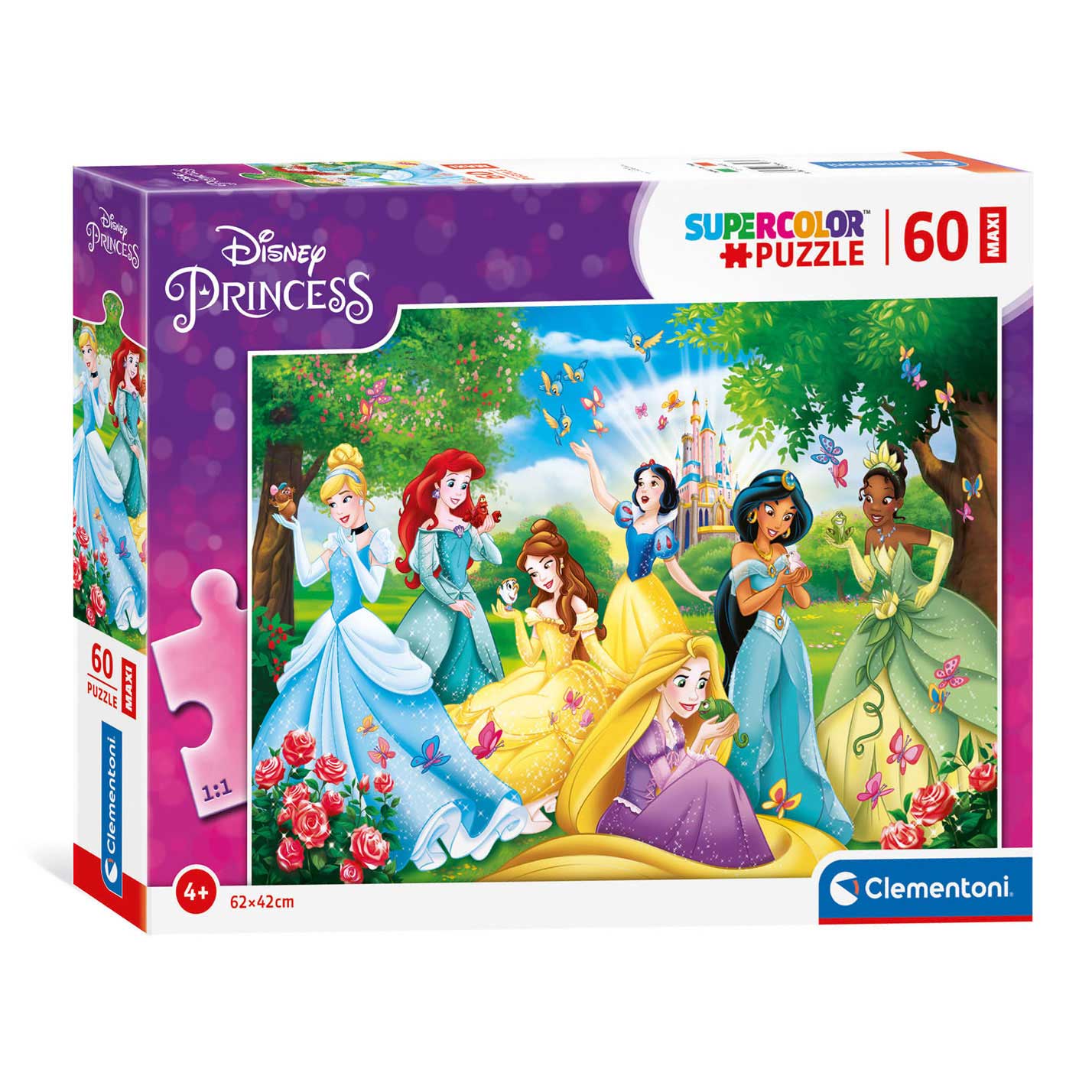 Clementoni Maxipuzzel Disney Prinses, 60st.