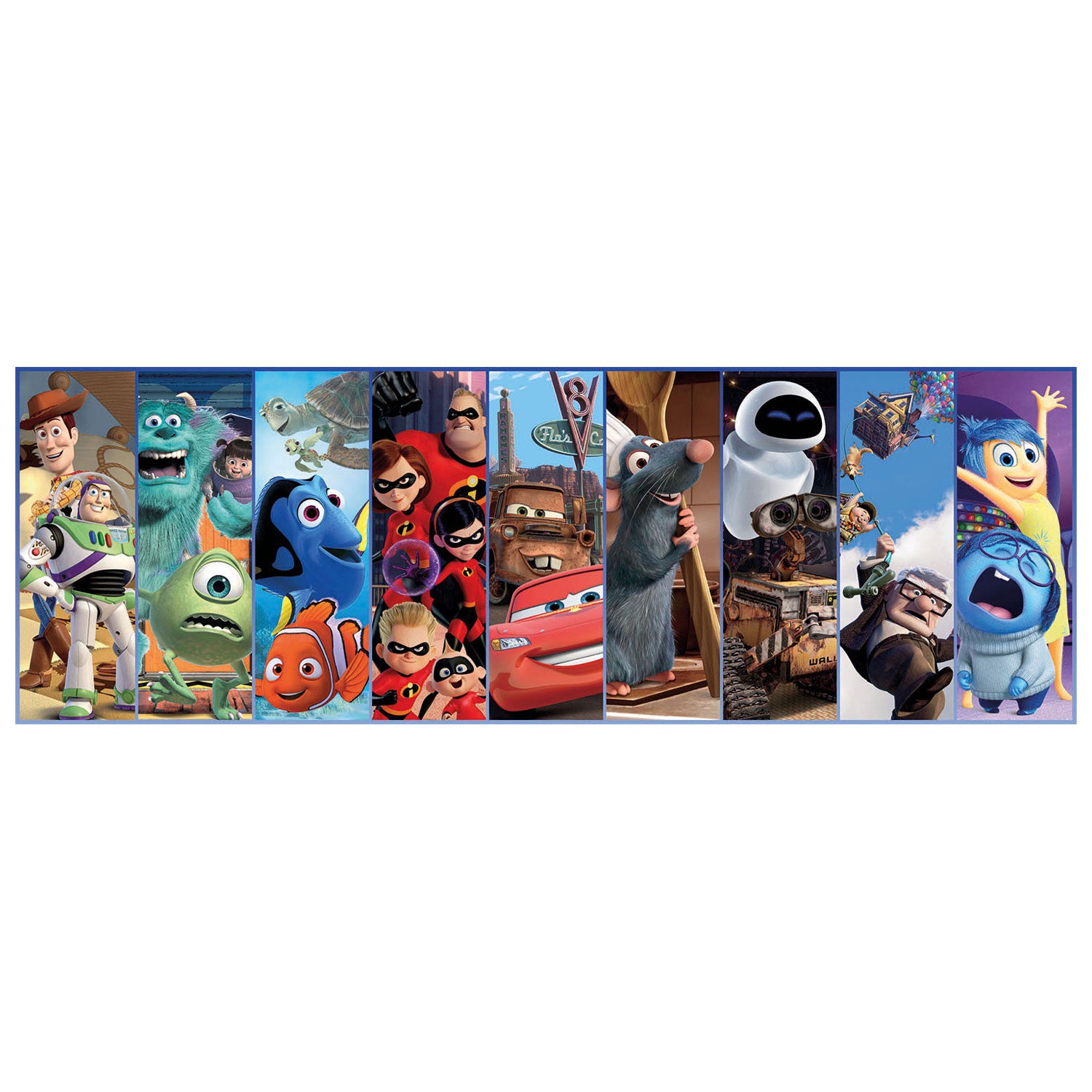 Clementoni Panorama Puzzel Disney Pixar, 1000st.