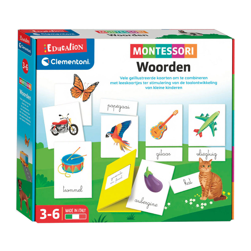 Clementoni Onderwijs Montessori - Eerste Woorden