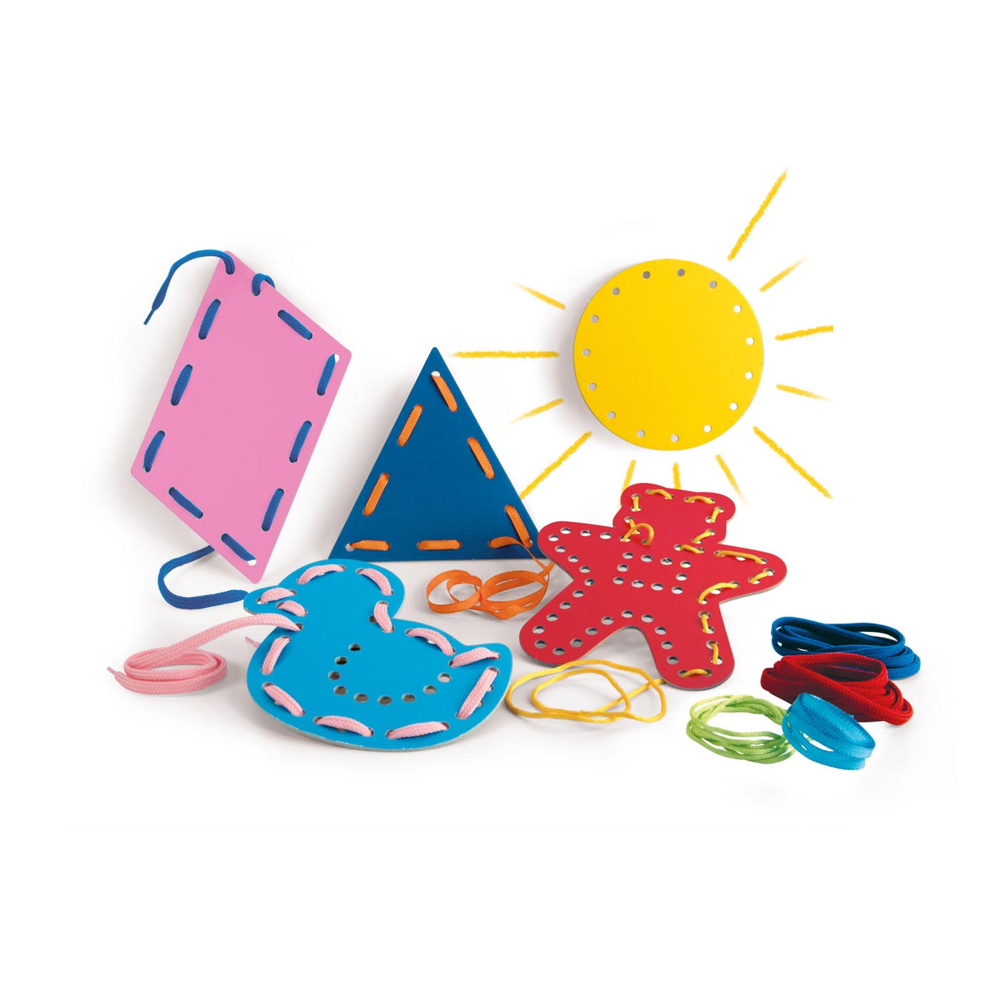 Clementoni Onderwijs Montessori - Vormen en Veters