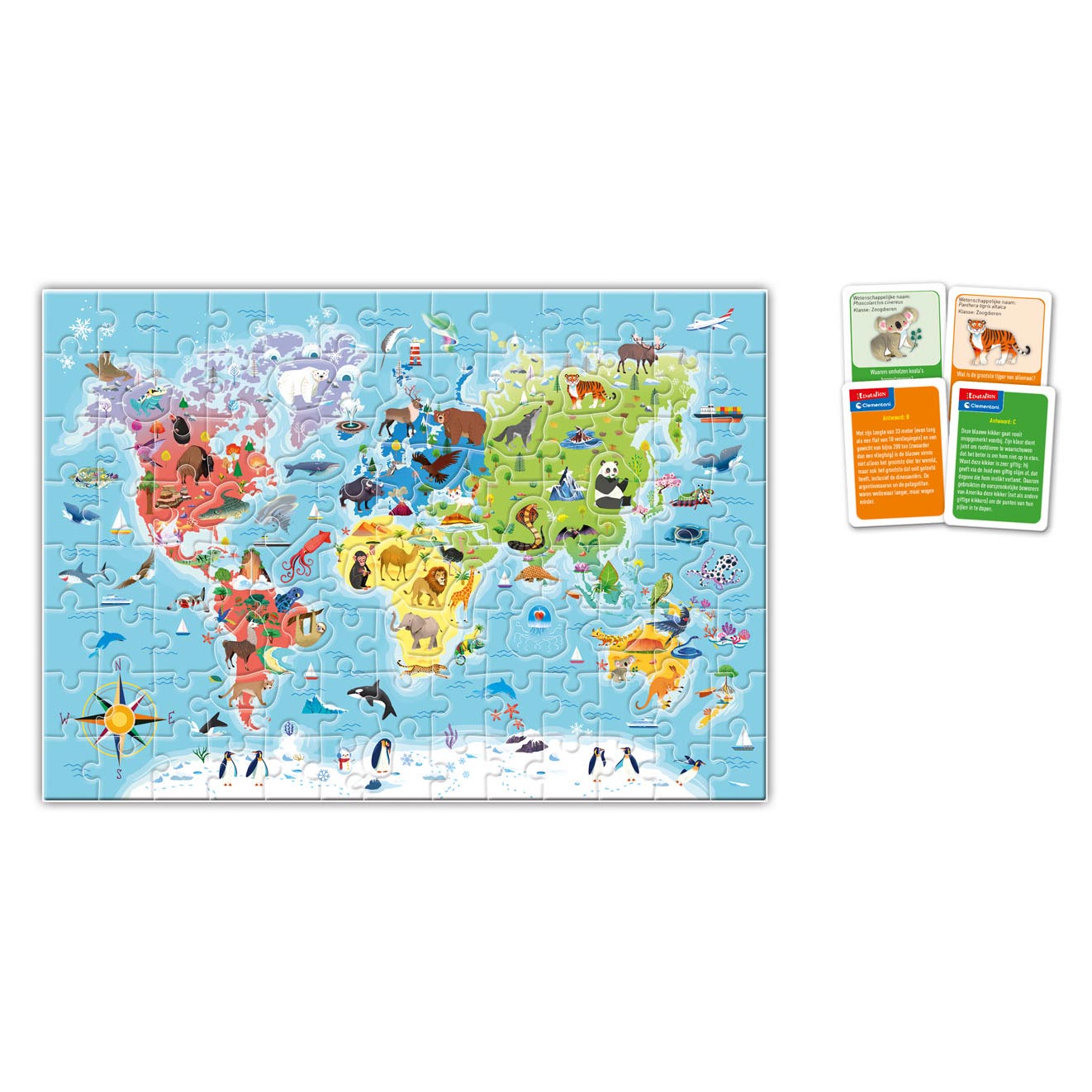 Clementoni education discovers the world 6-10 years