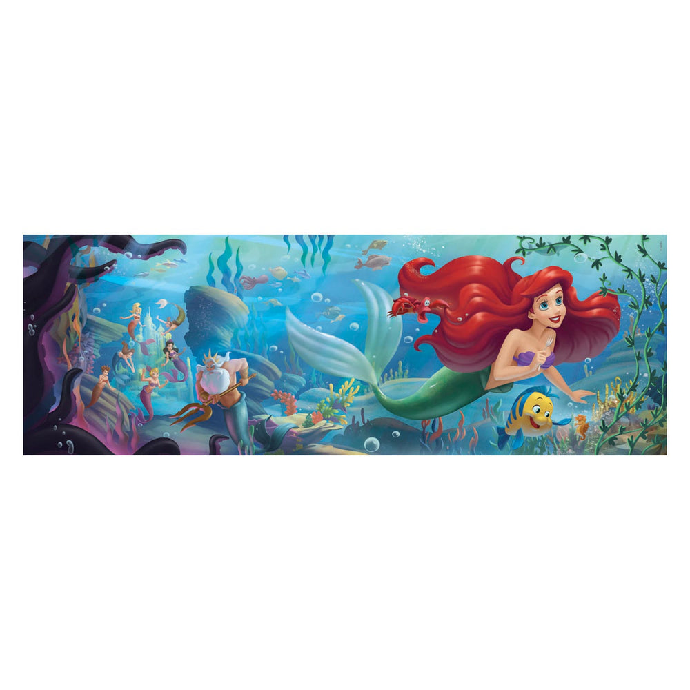 Clementoni Panoramapuzzel Disney Prinses, 1000st.