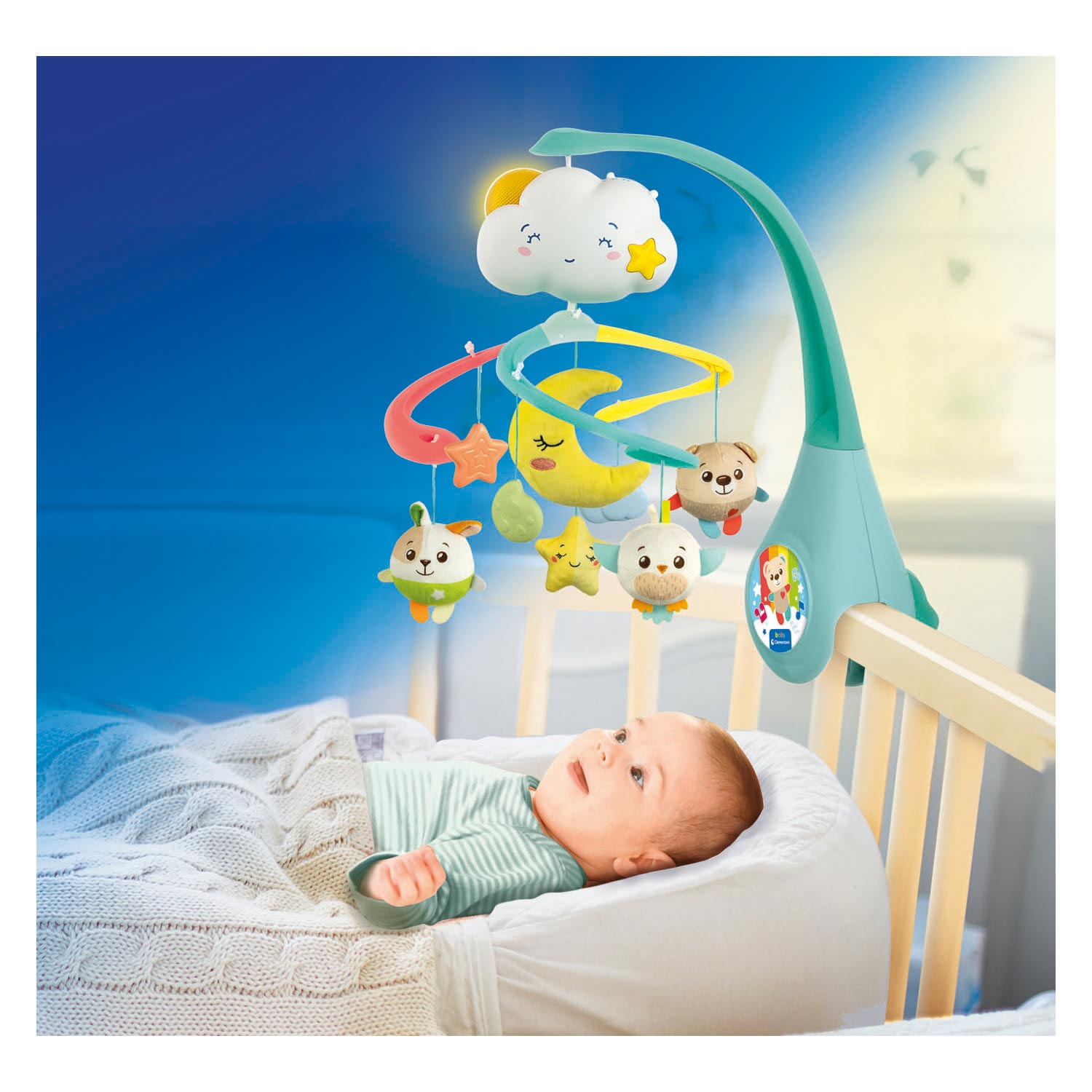 Clementoni Baby - Muziek Mobiel Wolk