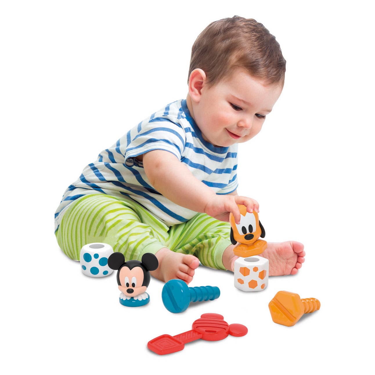 Clementoni Disney Baby Mickey Mouse Bouw Speel