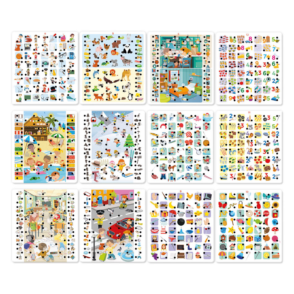 Clementoni education - interactive quiz junior - educatief speelgoed - kleuter speelgoed - 4+ jaar