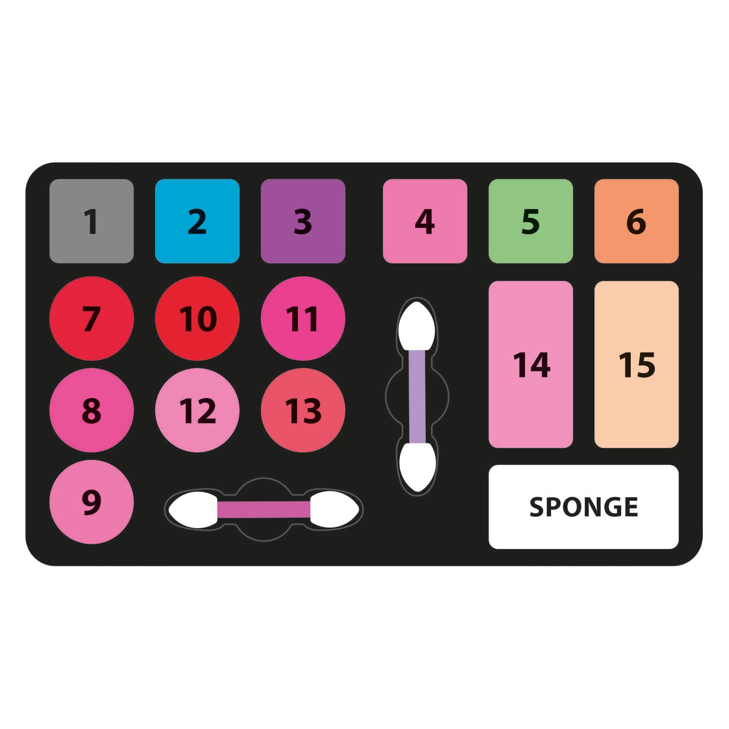 Clementoni Crazy Chic Make-up Wees een rocker